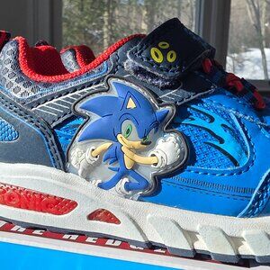 Sonic, Sonic Light Up, Blue, Toddler Boys' Size 9m